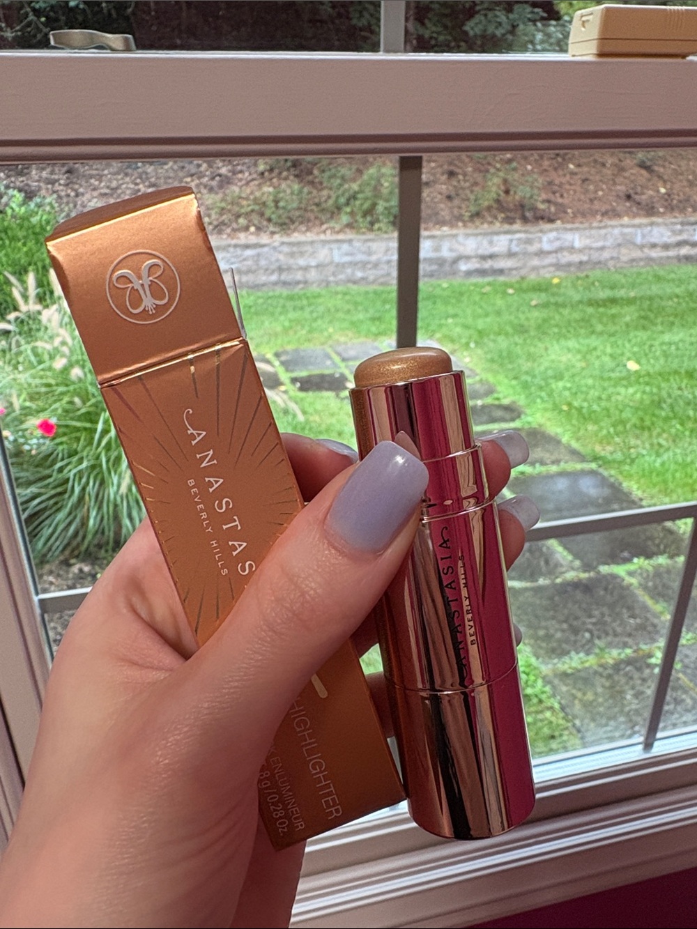 Anastasia Beverly Hills Glow Stick Highlighter Dripping In Gold NWT